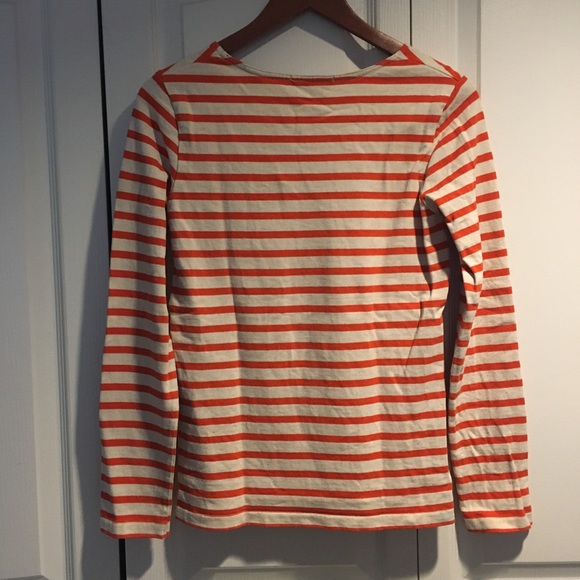 Maison Scotch Classic breton striped tee size 0